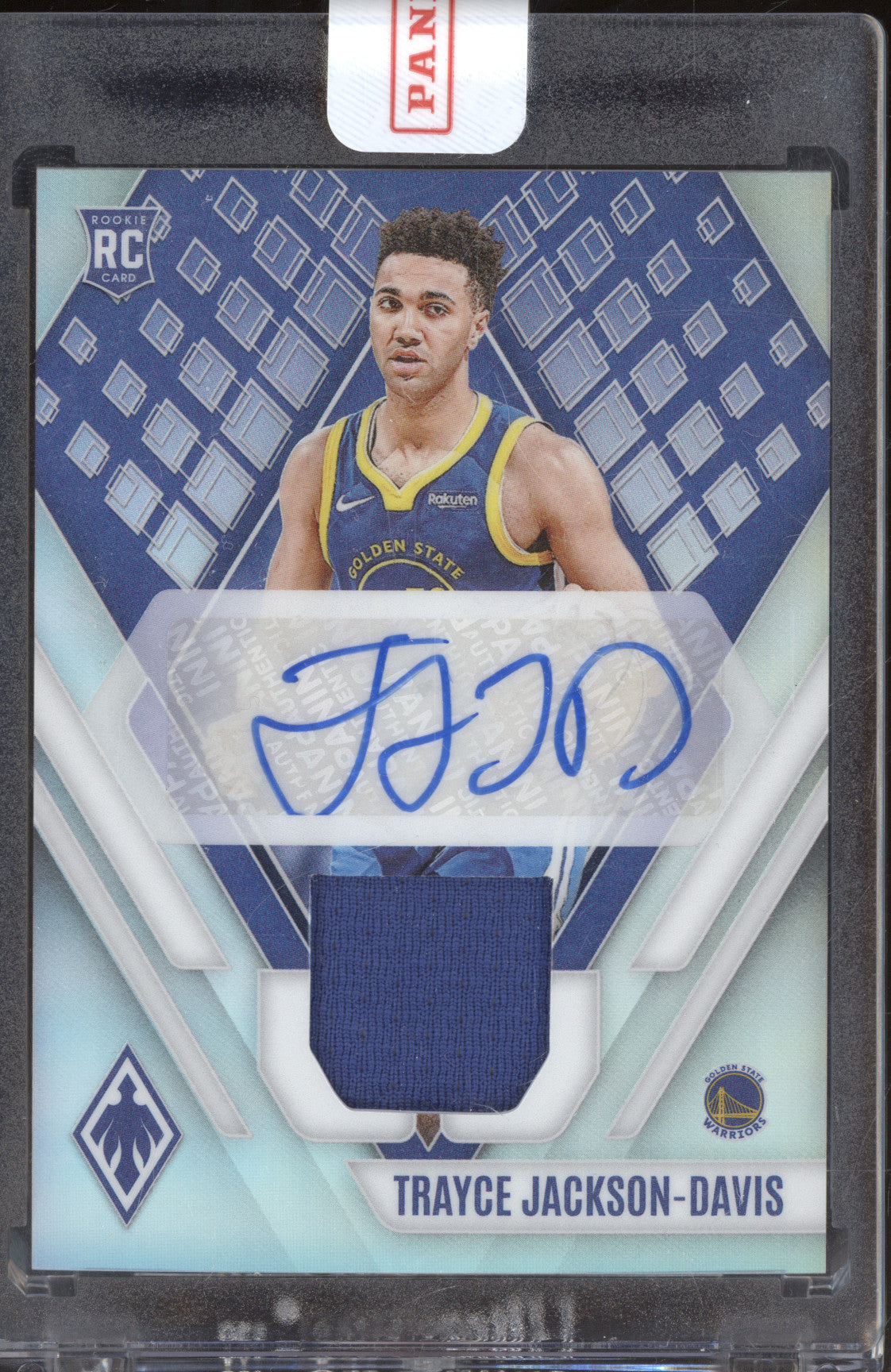 Trayce Jackson-Davis 2023-24 Panini Phoenix RJA-TJD Rookie Patch Auto RC 133/199