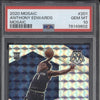 Anthony Edwards 2020-21 Panini Mosaic 201 Mosaic RC PSA 10