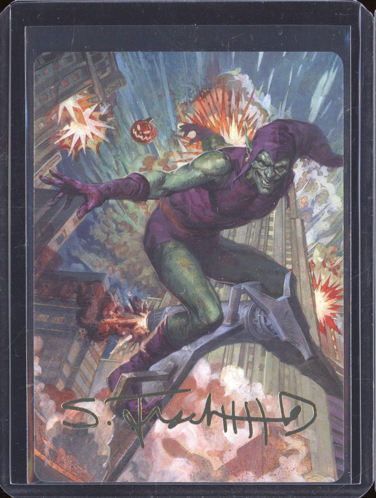 2025 MTG Marvel Spider-Man 26/54 Green Goblin Art Series