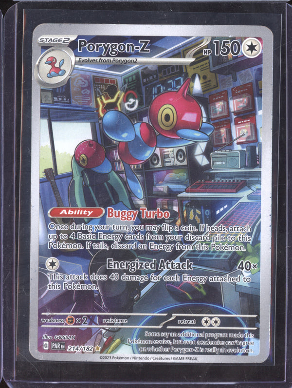 Porygon-Z 2023 Pokemon Paradox Rift 214/182 Illustration Rare