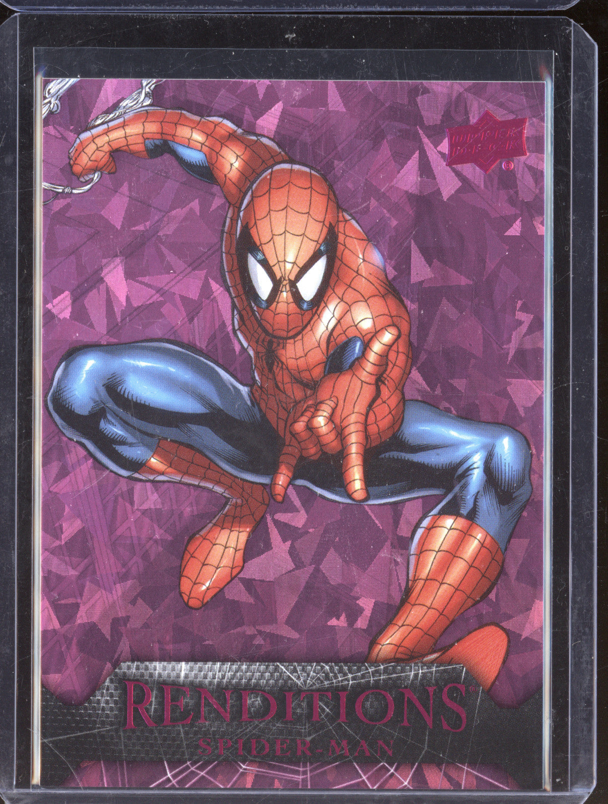 Spider-Man 2024 Upper Deck Renditions Spider-Man 1 Ghost-Spider Pink 66/199