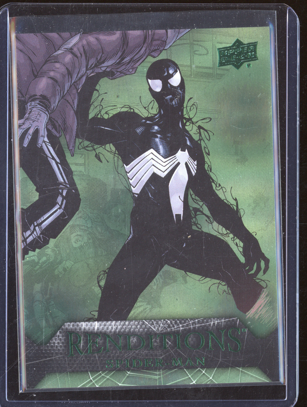 Spider-Man 2024 Upper Deck Renditions Spider-Man 10 Goblin Green 346/399