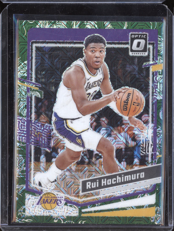 Rui Hachimura 2023-24 Panini Donruss Optic 162 Optic Dragon Choice