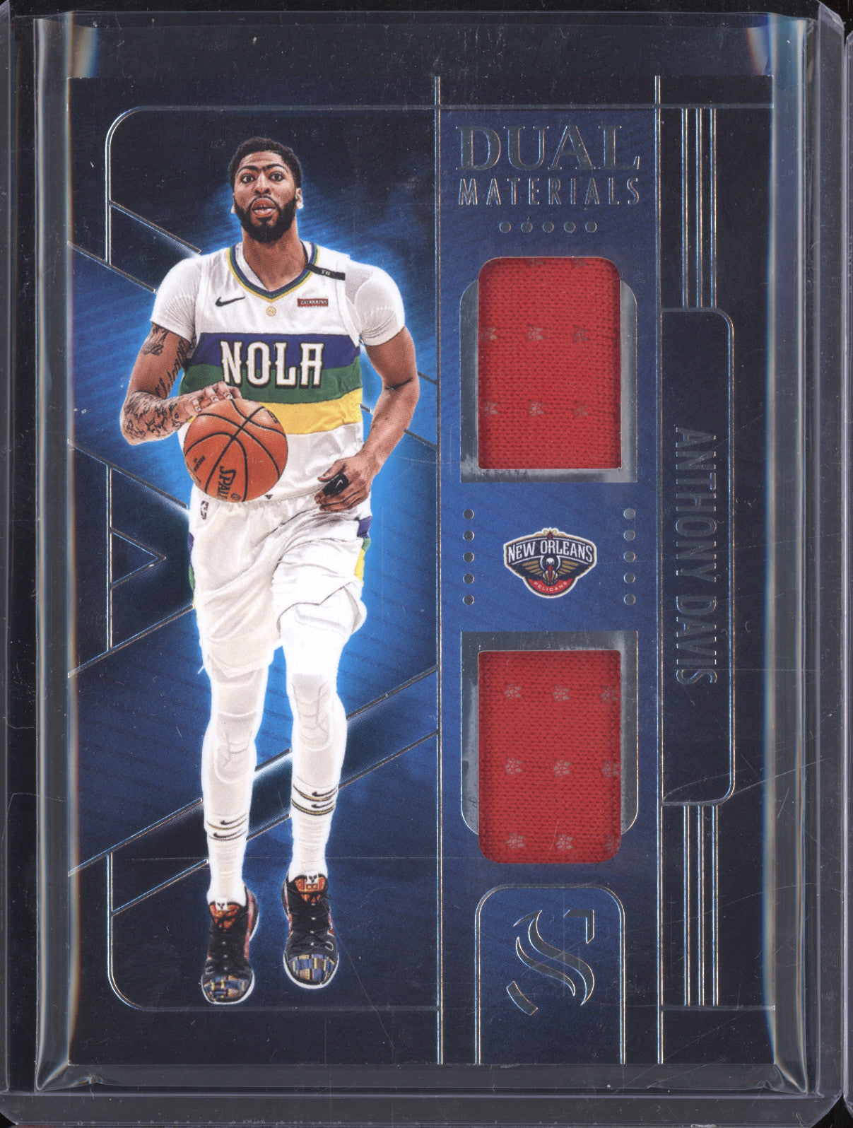 2024-25 Panini Silhouette DMA-DAV Anthony Davis Dual Materials