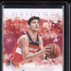 Deni Avdija 2020-21 Panini Origins RA-AVD Rookie Autographs Red RC 80/99