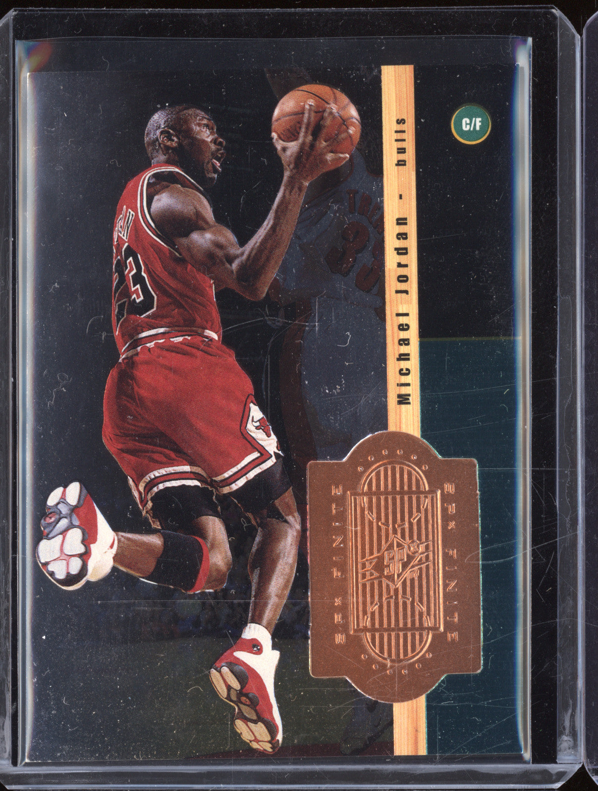 Michael Jordan 1998-99 Upper Deck SPx Finite S1 Sample Promo