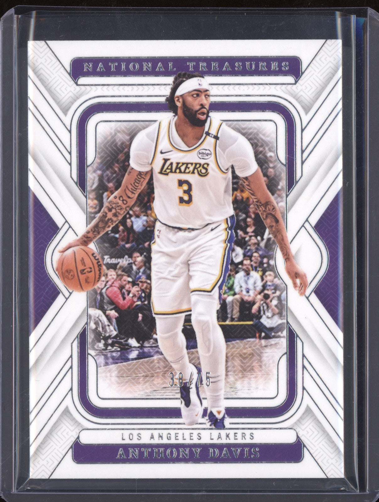 2024-25 Panini National Treasures 9 Anthony Davis 38/75