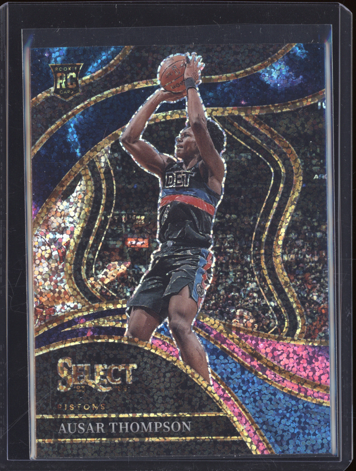 2023-24 Panini Select 284 Ausar Thompson Cosmic Courtside RC
