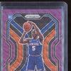 Immanuel Quickley 2020-21 Panini Prizm 296 Purple Wave RC