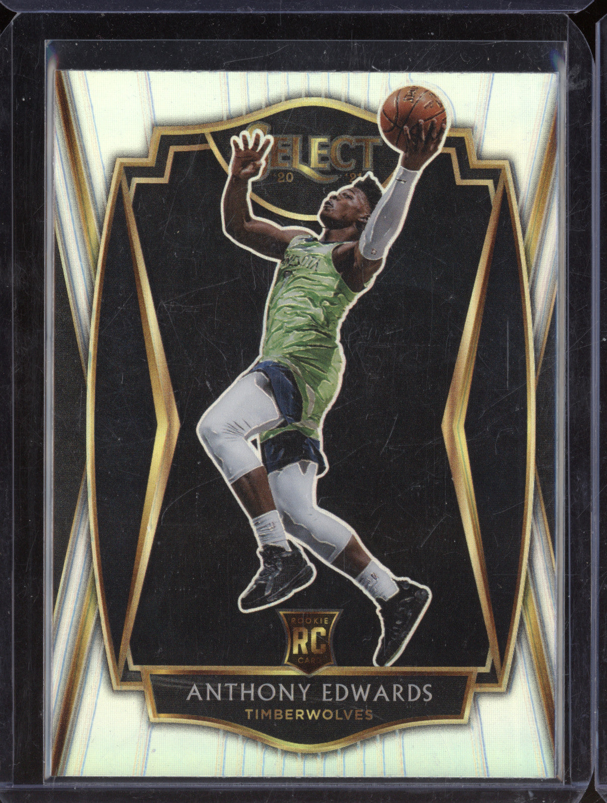 Anthony Edwards 2020-21 Panini Select 169 Silver RC
