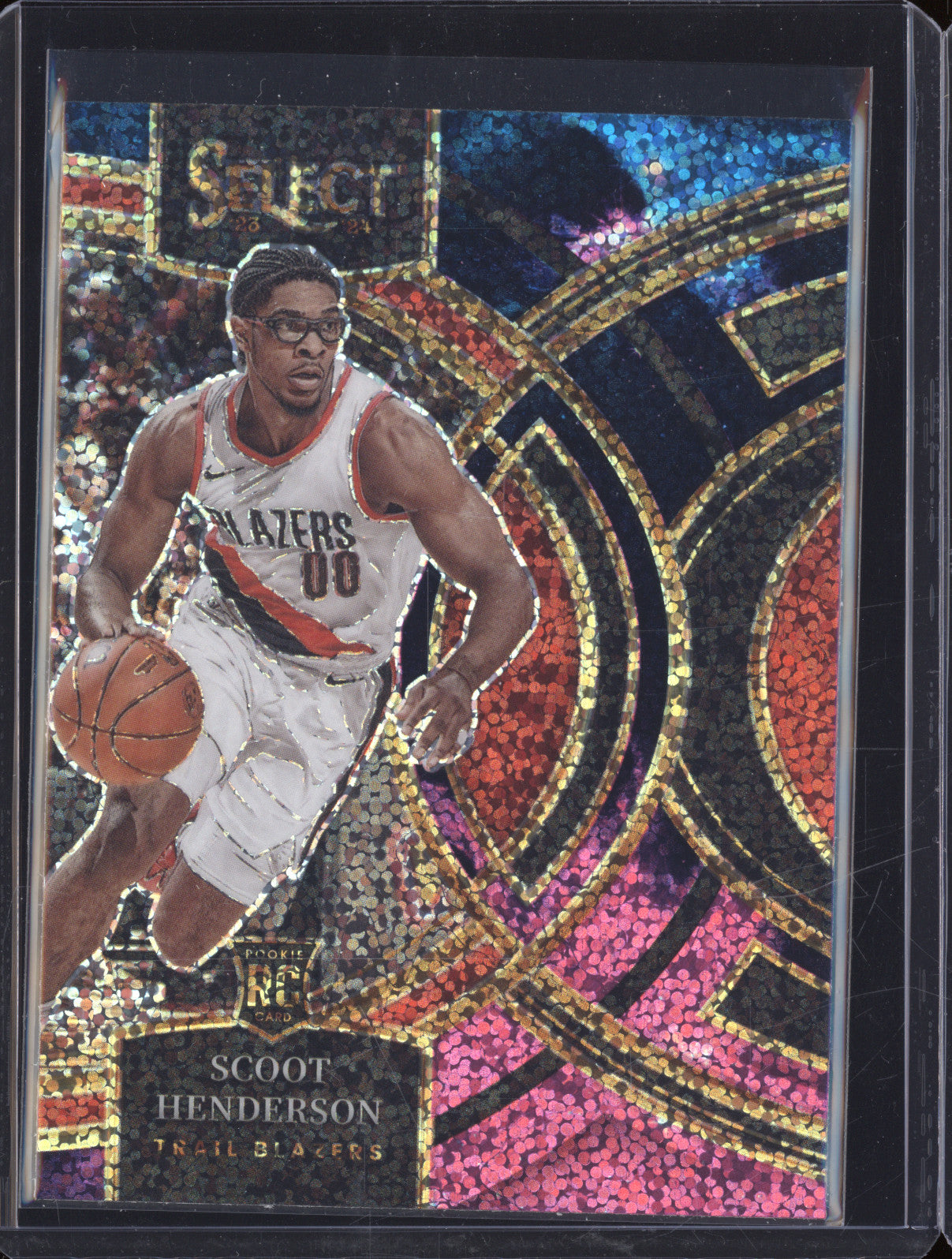 2023-24 Panini Select 129 Scoot Henderson Cosmic Premier RC