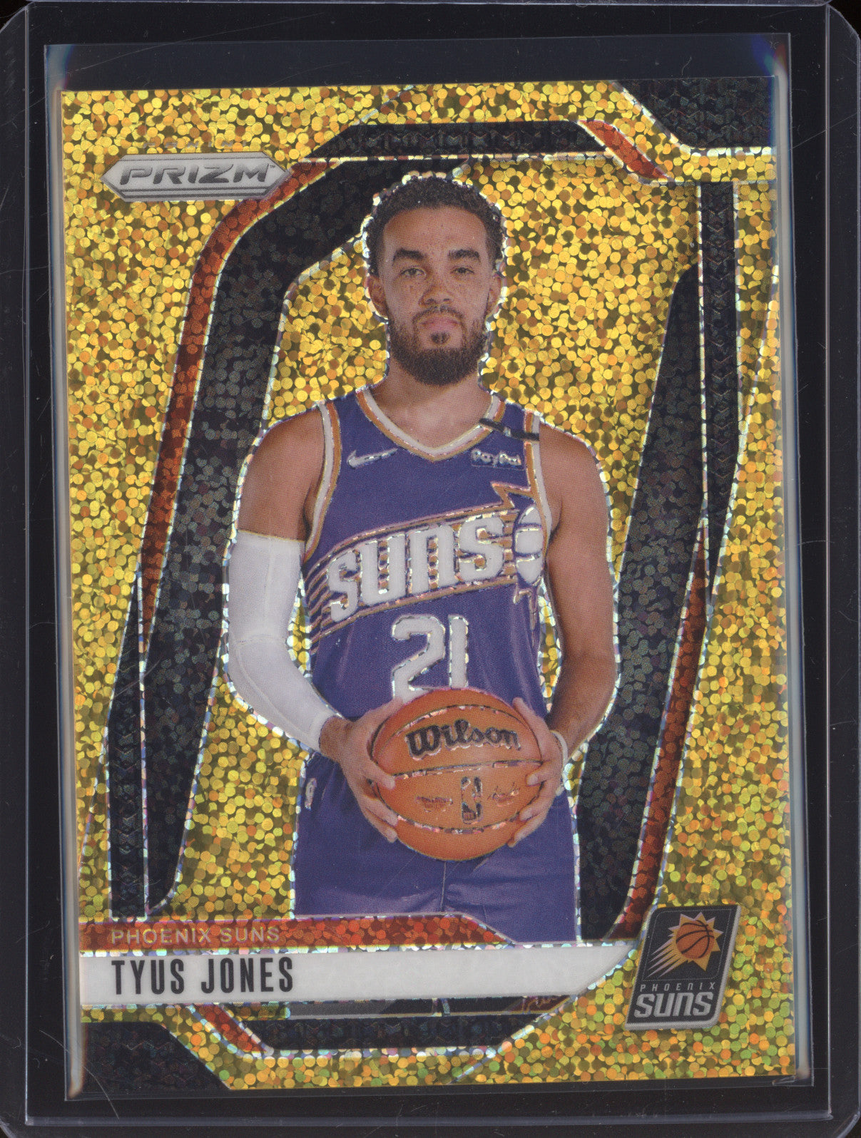 2024-25 Panini Prizm 207 Tyus Jones Gold Sparkle /24