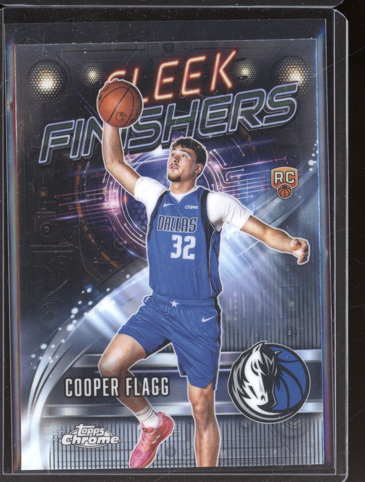 Cooper Flagg 2025-26 Topps Chrome Sleek Finishers RC