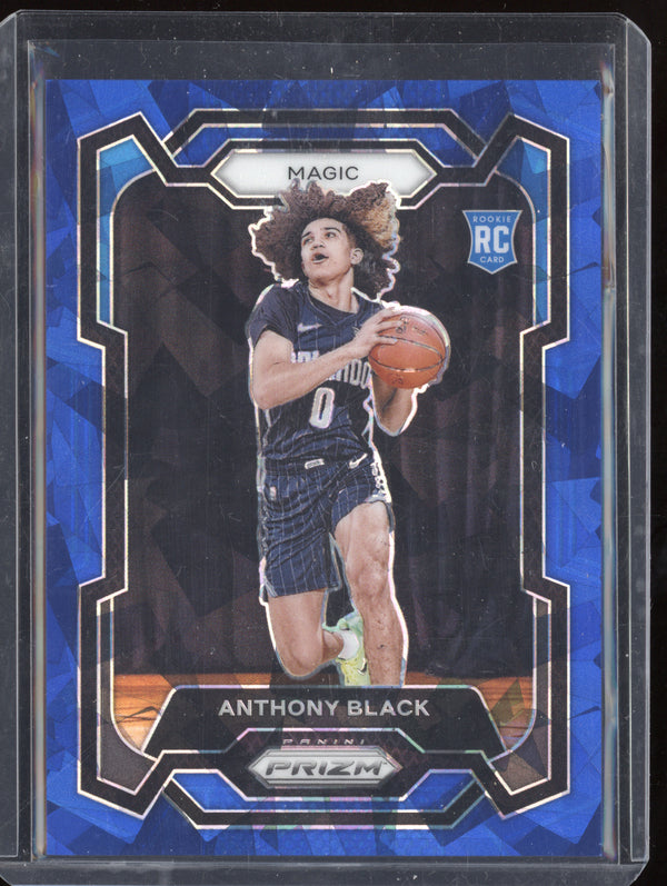 Anthony Black 2023-24 Panini Prizm 170 Blue Cracked Ice RC 53/125