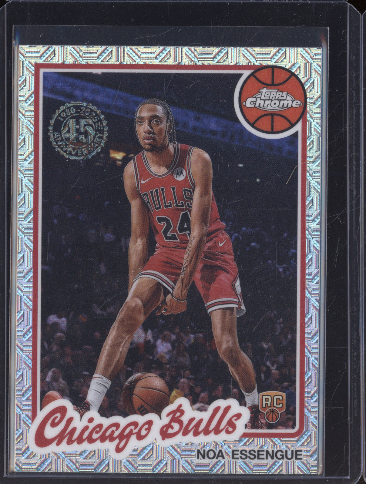 2025 Topps Basketball TC-NE Noa Essengue 1980-81 Chrome RC