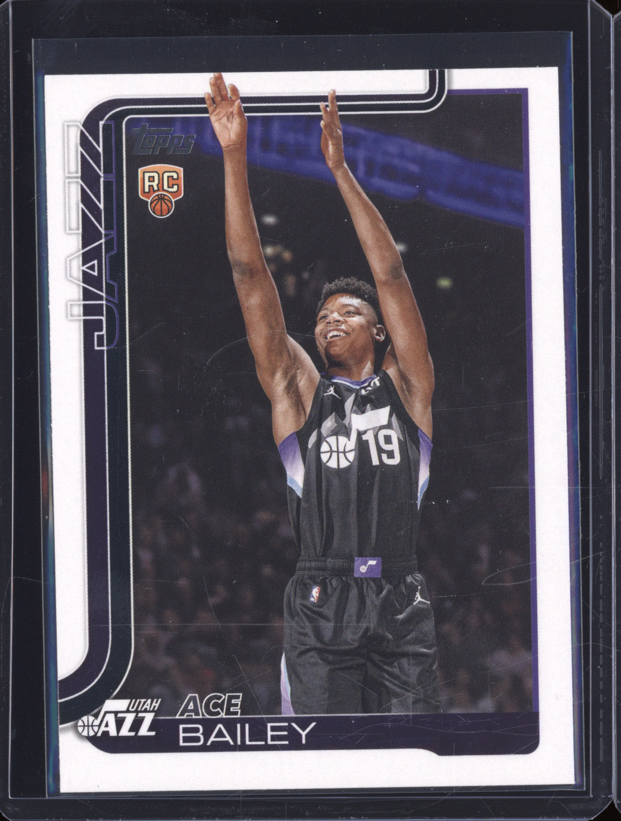2025 NBA Basketball Topps 205 Ace Bailey Rookie RC