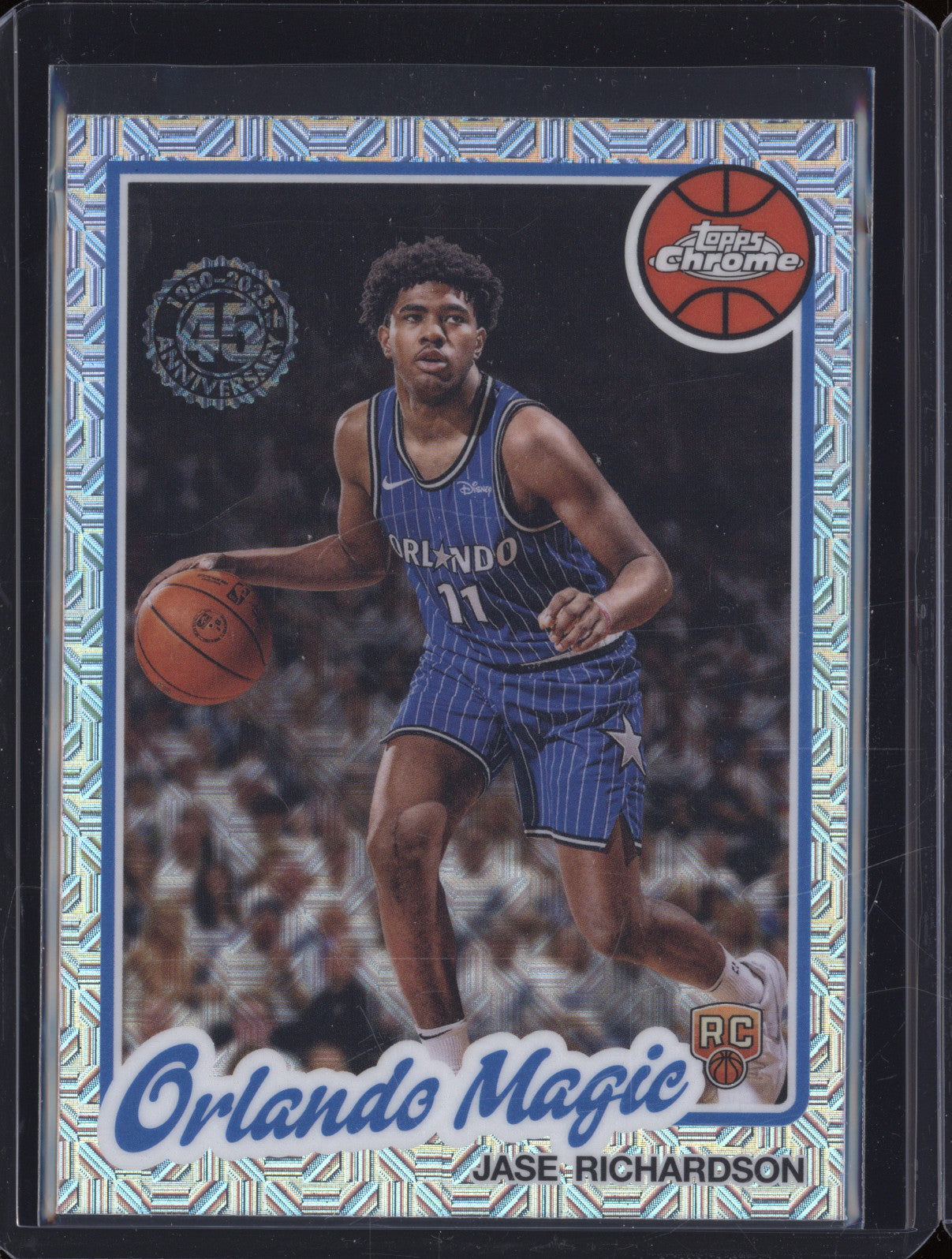 2025 Topps Basketball TC-JR Jase Richardson 1980-81 Chrome RC