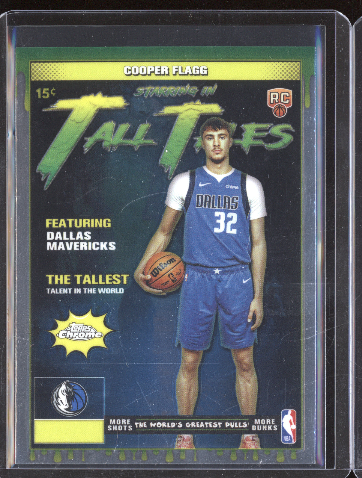 Cooper Flagg 2025-26 Topps Chrome Tall Tales TT-16 RC