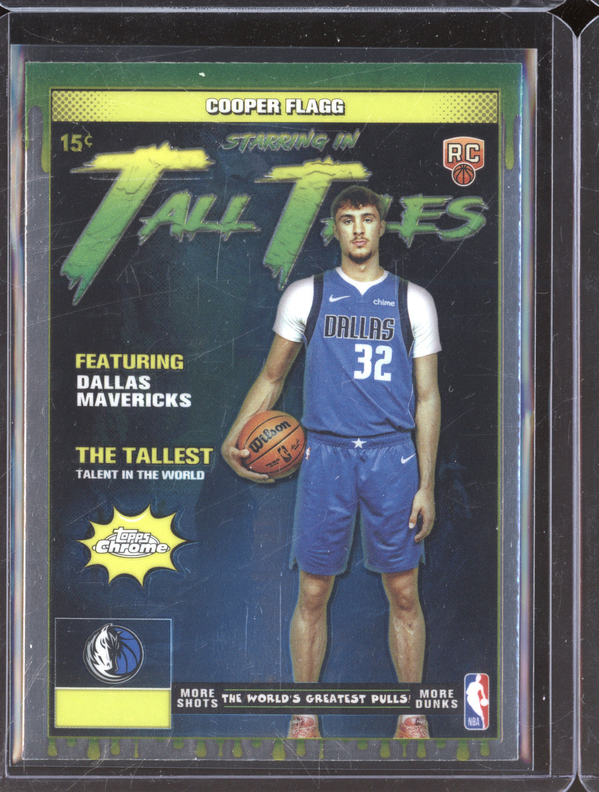 Cooper Flagg 2025-26 Topps Chrome Tall Tales TT-16 RC