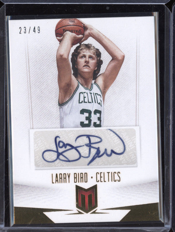 Larry Bird 2012-13 Panini Momentum 42 Autographs 23/49