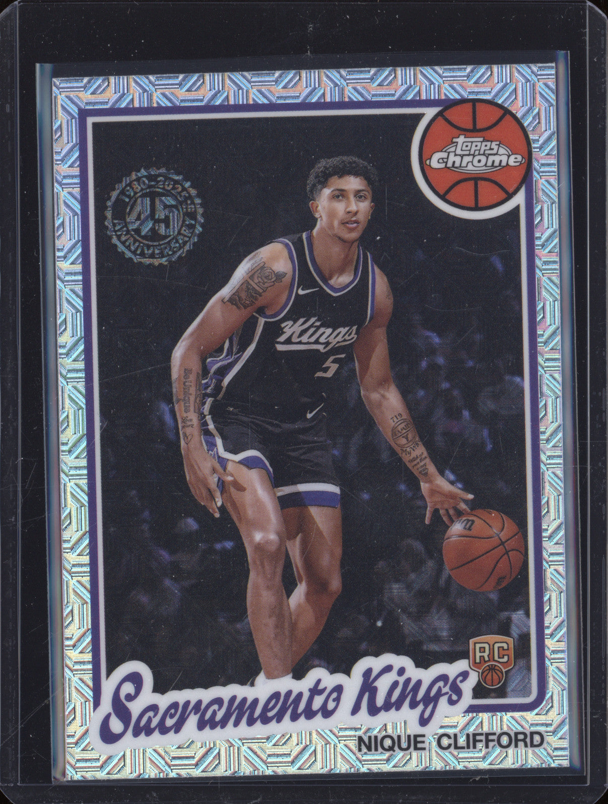 2025 NBA Basketball Topps 1980-81 Chrome TC-NC Nique Clifford Rookie RC