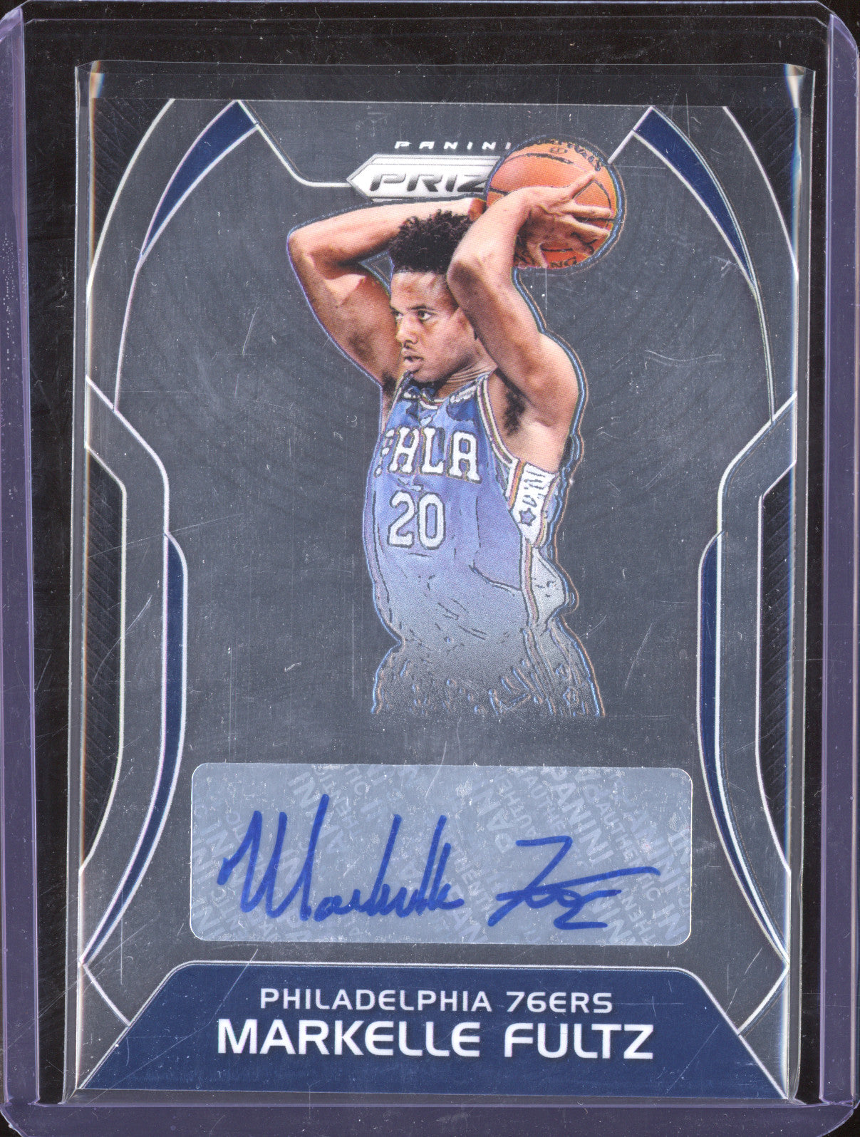 2017-18 Panini Prizm SS-MF Markelle Fultz Sensational Signatures Auto RC