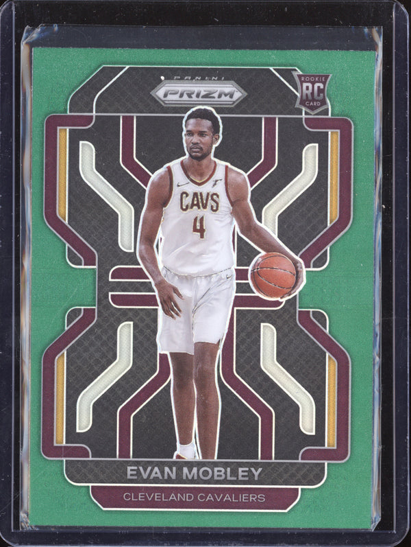 Evan Mobley 2021-22 Panini Prizm 325 Green RC