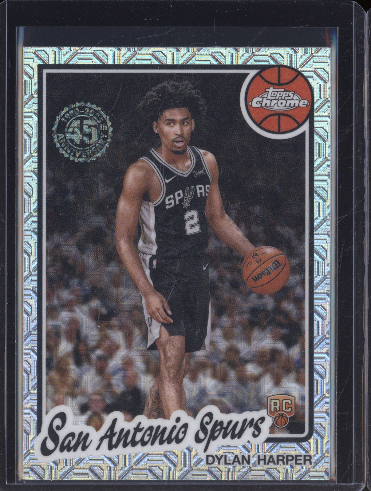 2025 NBA Basketball Topps 1980-81 Chrome TC-DH Dylan Harper Rookie RC