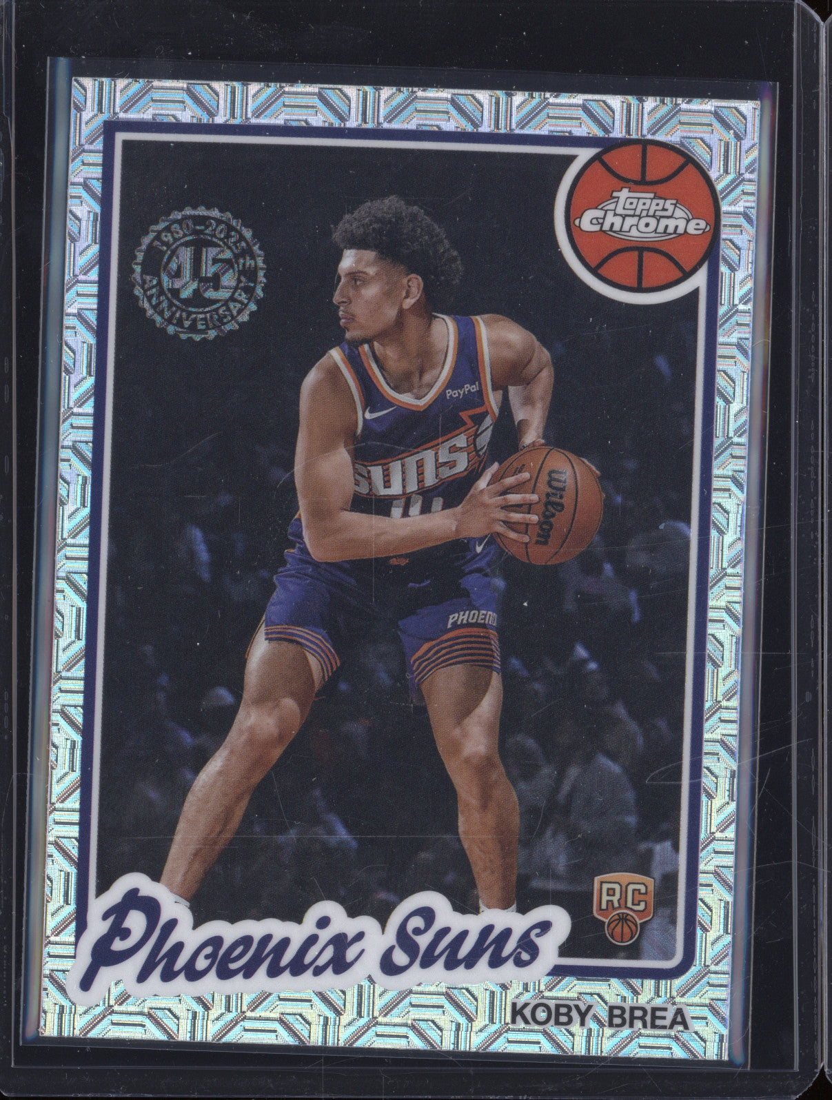 2025 NBA Basketball Topps 1980-81 Chrome TC-KB Koby Brea Rookie RC