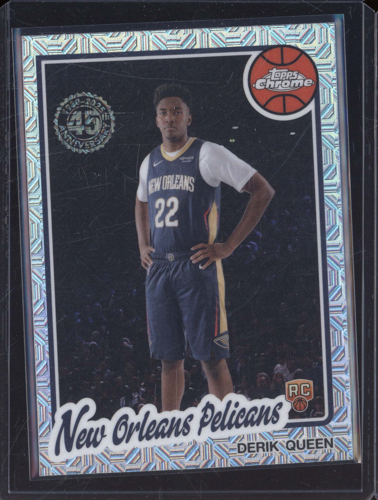 2025 NBA Basketball Topps 1980-81 Chrome TC-DQ Derik Queen Rookie RC