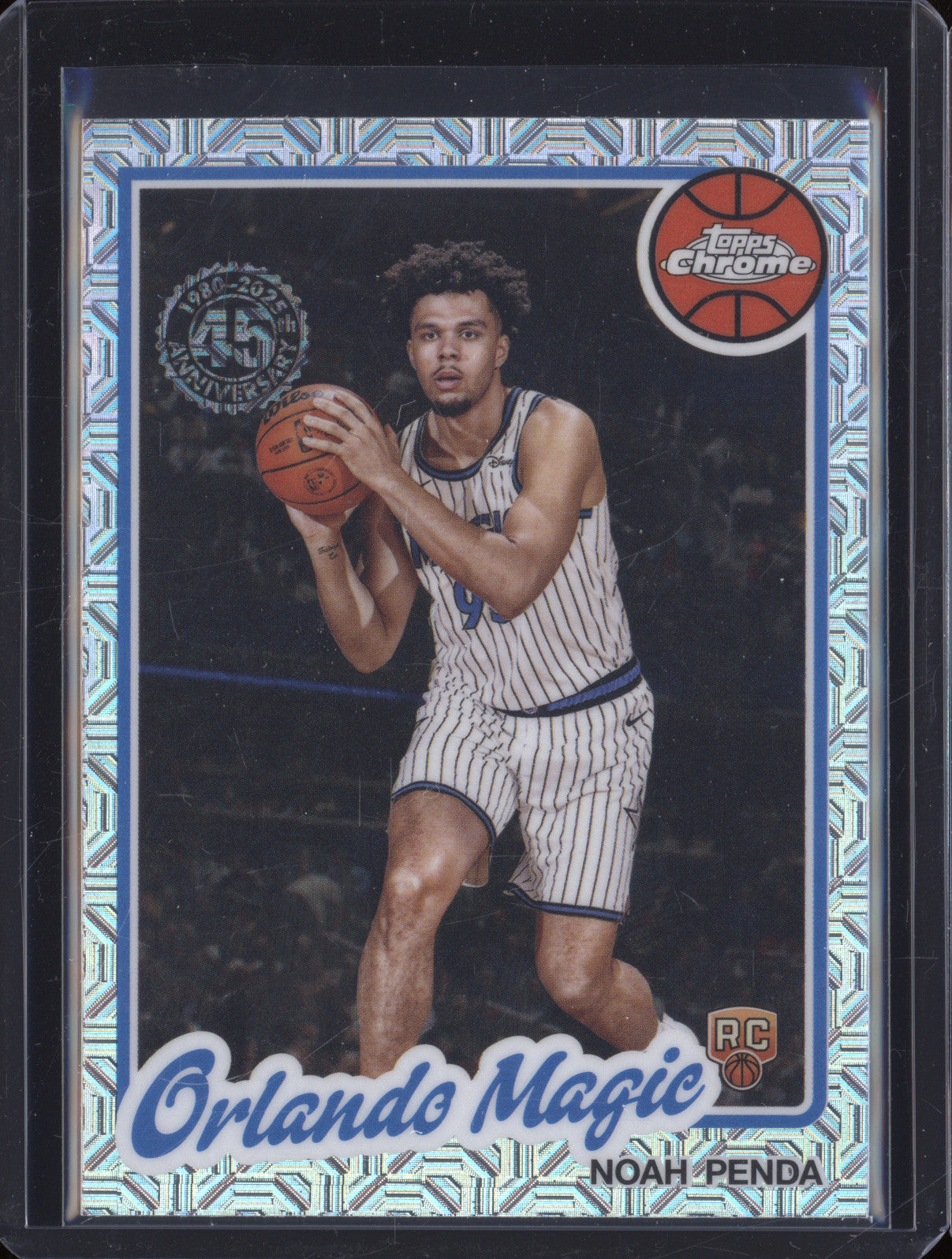 2025 NBA Basketball Topps 1980-81 Chrome TC-NP Noah Penda Rookie RC