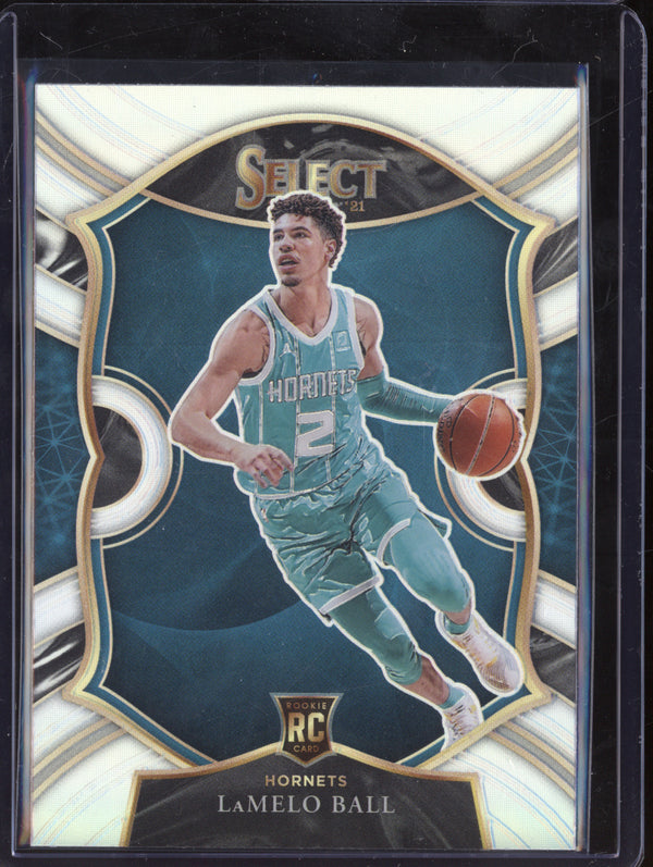 LaMelo Ball 2020-21 Panini Select 63 Silver RC