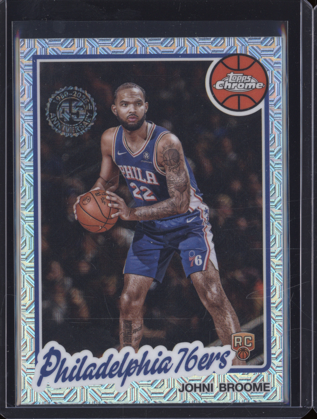 2025 NBA Basketball Topps 1980-81 Chrome TC-JB Johni Broome Rookie RC