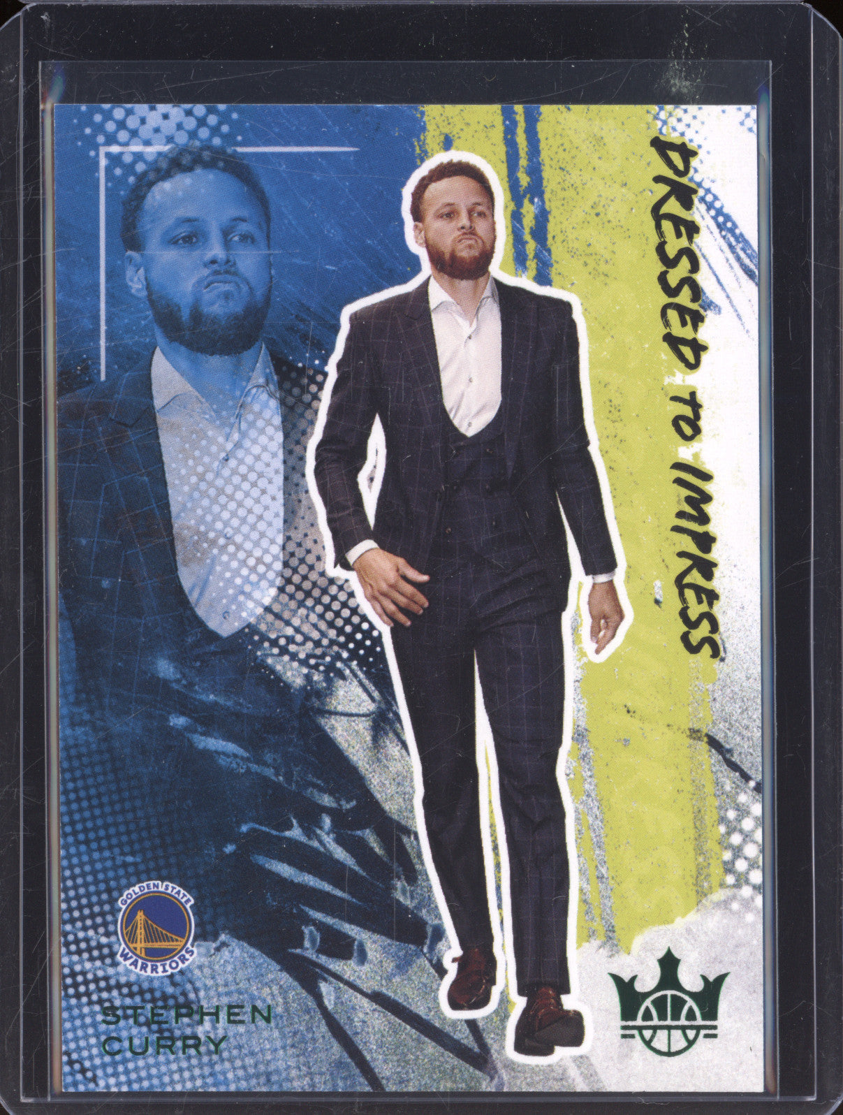 202-210 Panini Court Kings 10 Stephen Curry Dressed to Impress Jade 22/25