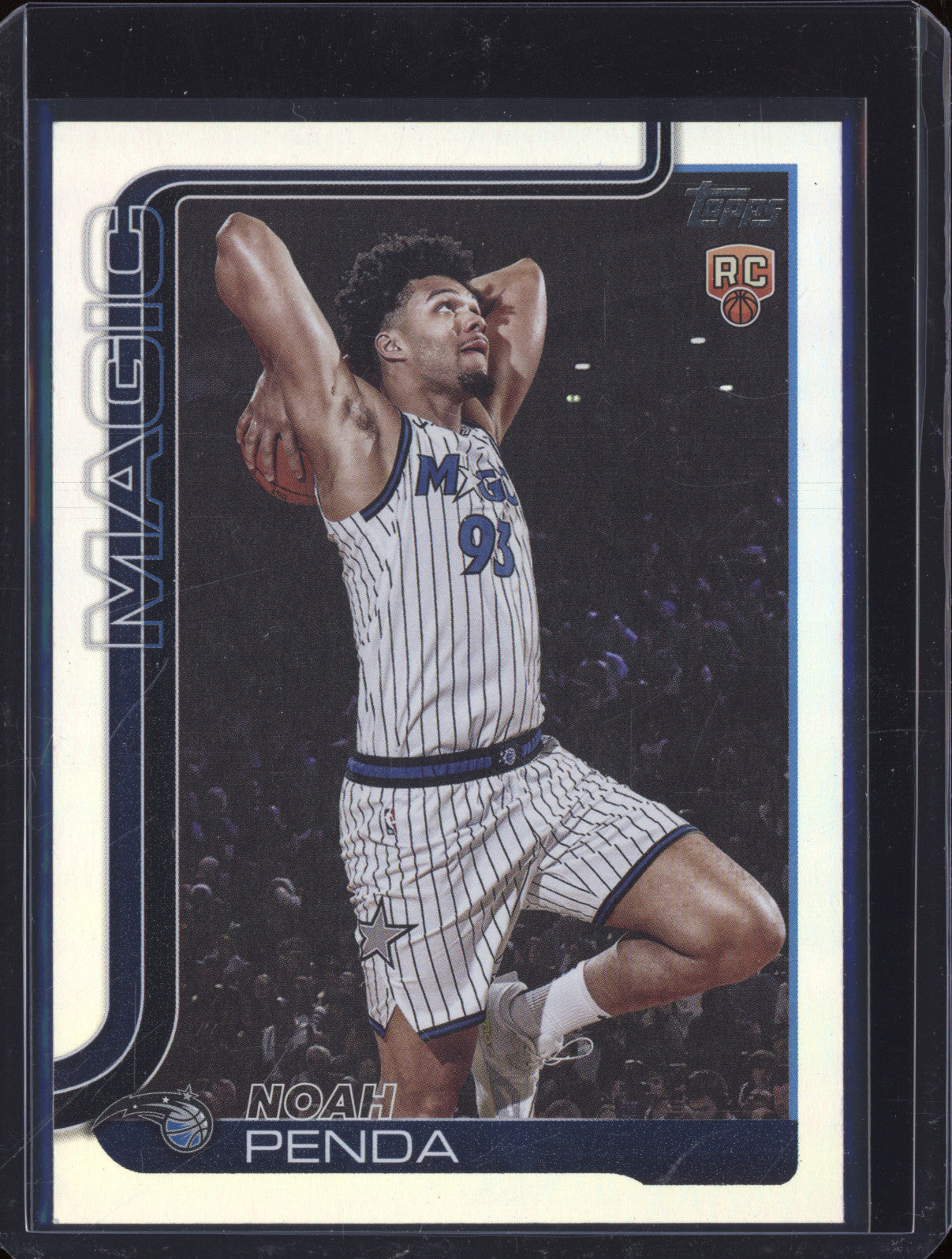 2025 NBA Basketball Topps 232 Noah Penda Rainbow Foilboard Silver Rookie RC
