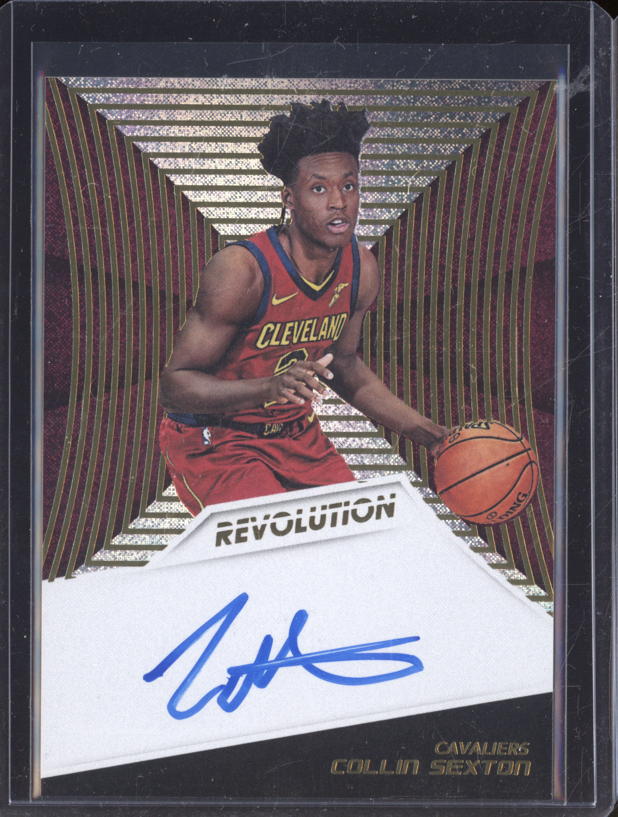 Collin Sexton 2018-19 Panini Revolution RA-CSX Rookie Auto RC