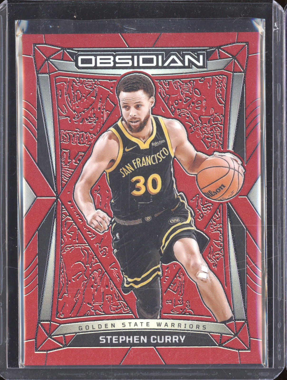 Stephen Curry 2023-24 Panini Obsidian 45 Red