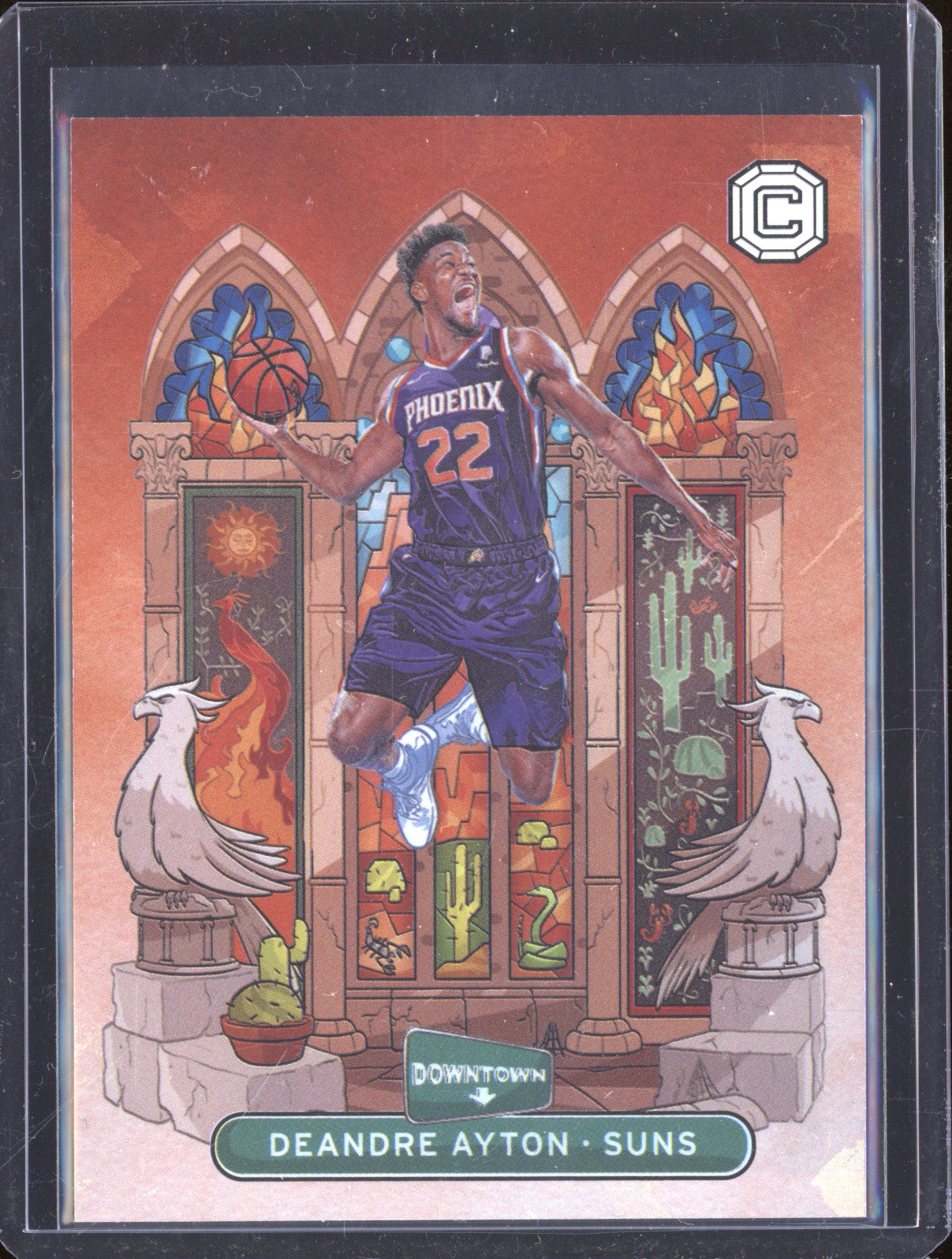 Deandre Ayton  Panini Cornerstones 10 Downtown RC