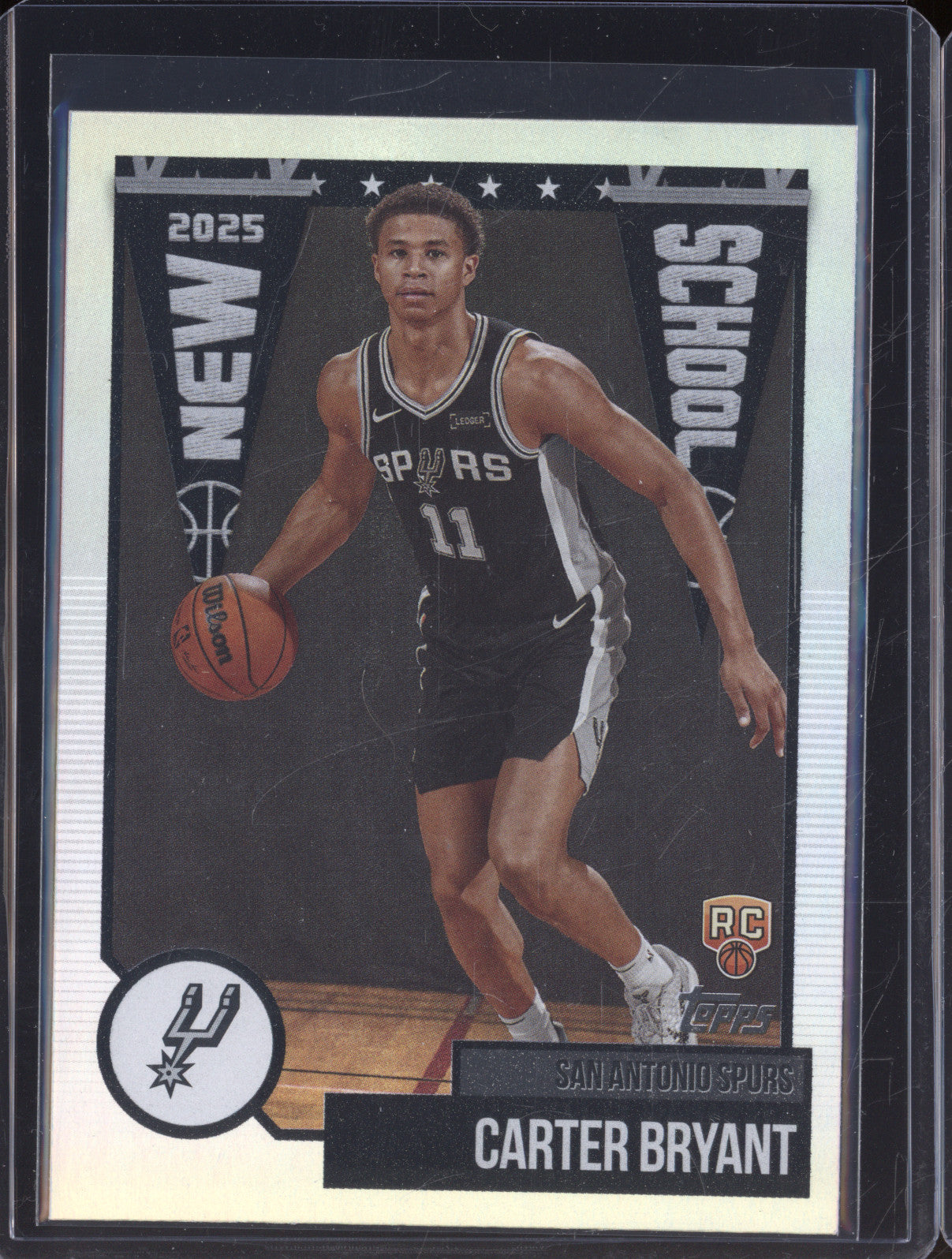 2025 NBA Basketball Topps NS-14 Carter Bryant New School Holo Rookie RC