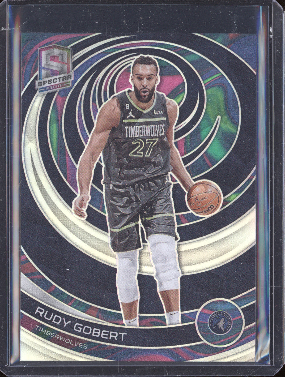 Rudy Gobert 2022-23 Panini Spectra 58 Marble 2/5