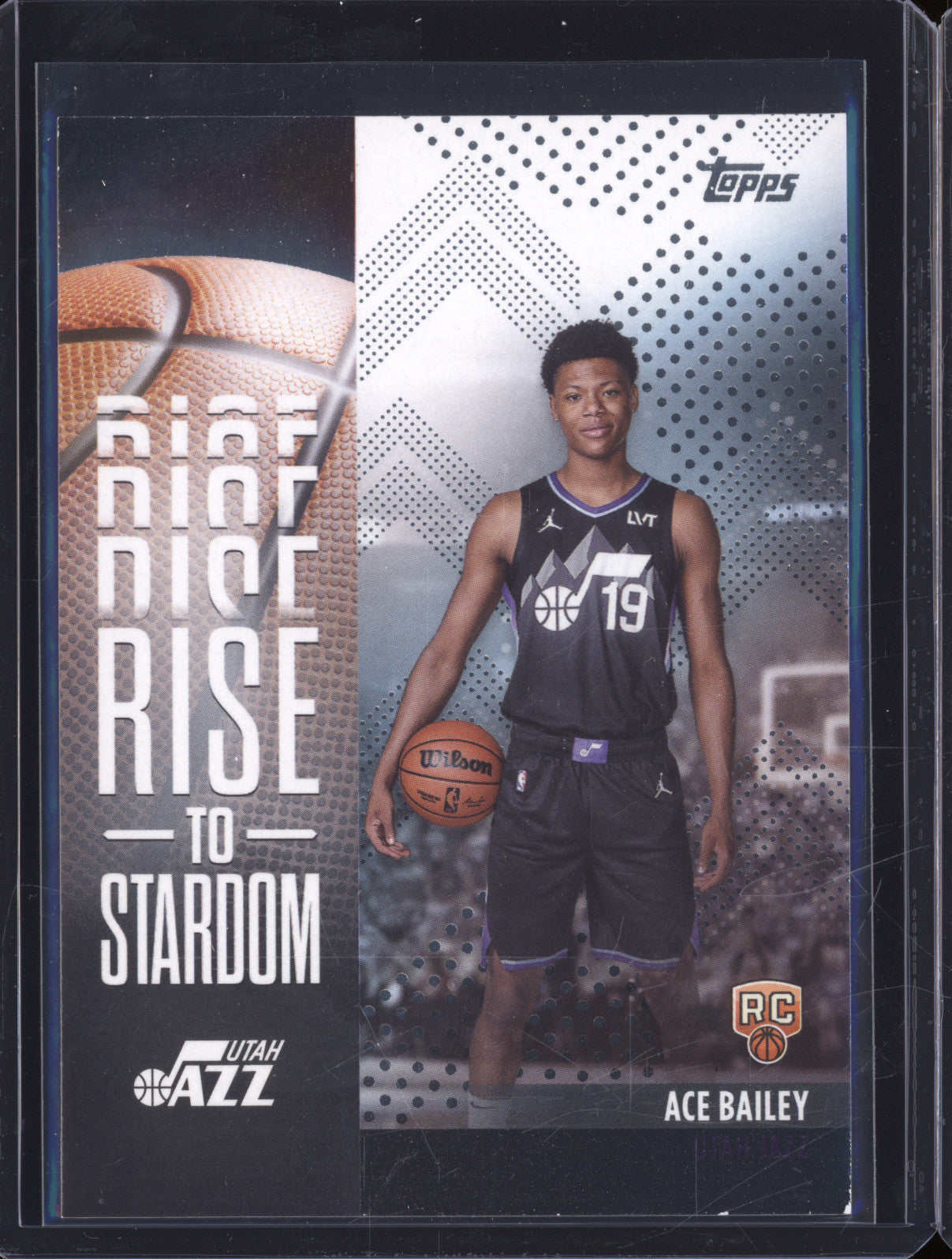 2025 NBA Basketball Topps RTS-5 Ace Bailey Rise to Stardom Rookie RC
