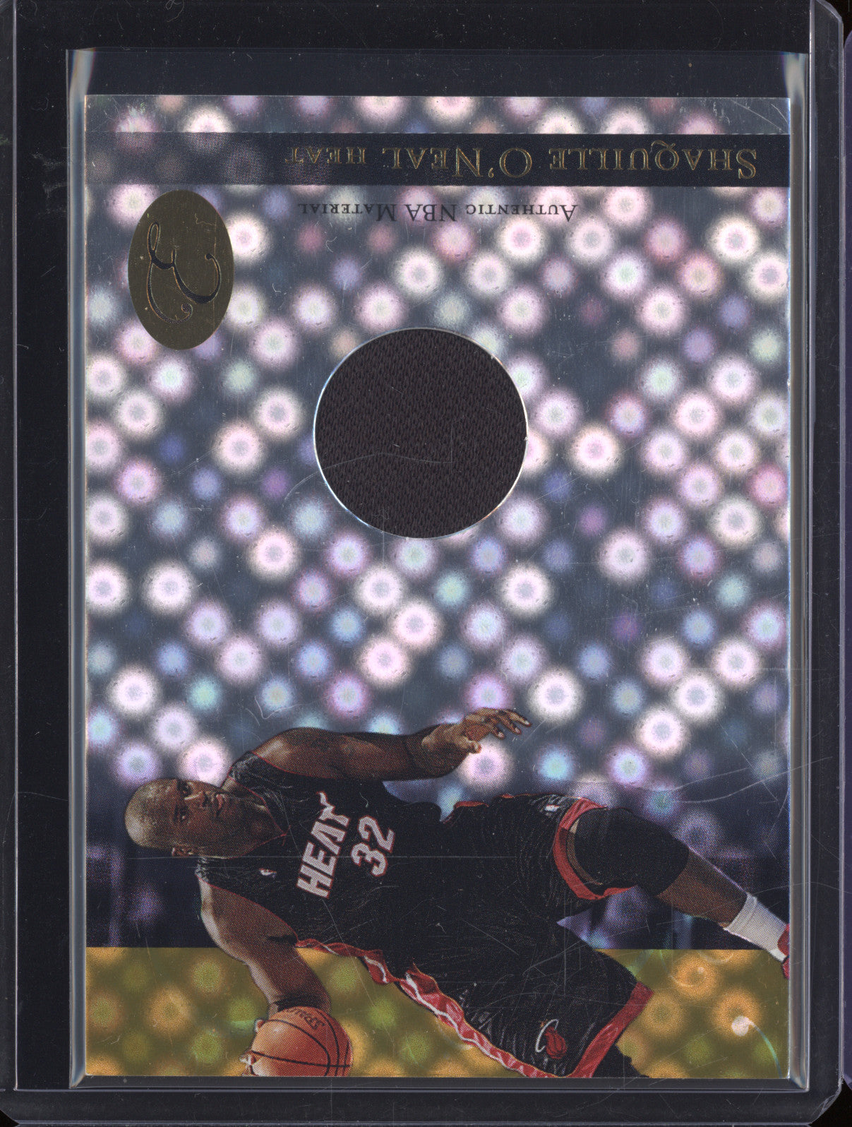 2006 Topps Bowman Elevation Basketball PBR-SO Shaquille O'Neal Relic 15/25