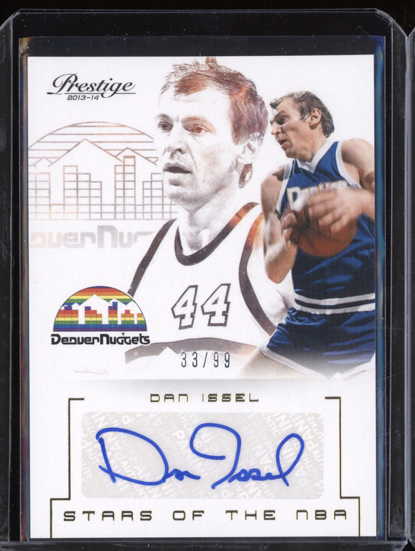 Dan Issel 2013-14 Panini Prestige 17 Stars of the NBA Auto 33/99