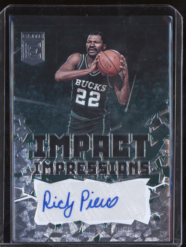 Ricky Pierce 2021-22 Panini Donruss Elite II-RPI Impact Impressions Auto