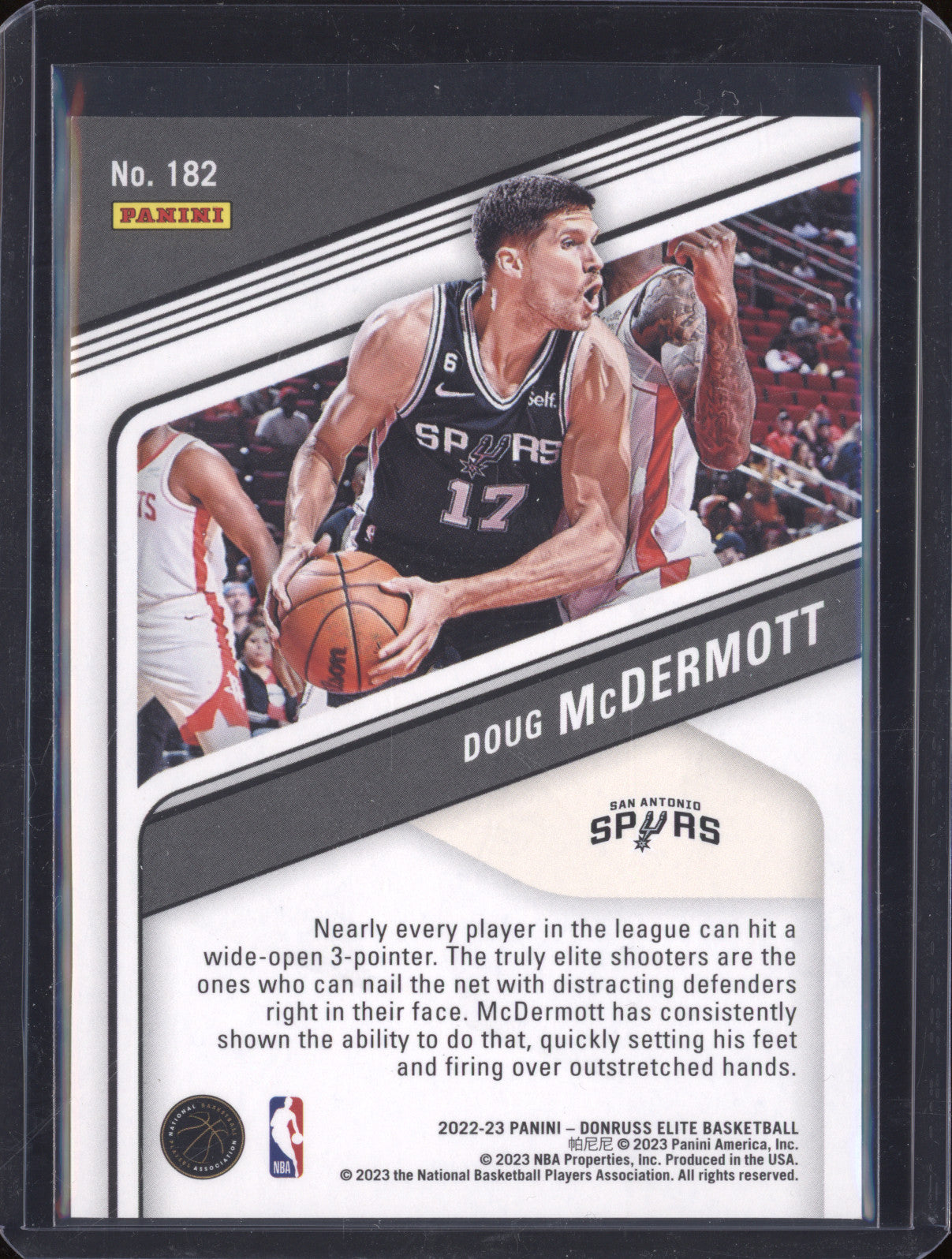 2022-23 Donruss Elite Doug McDermott 182 Elite Nebula 1/1