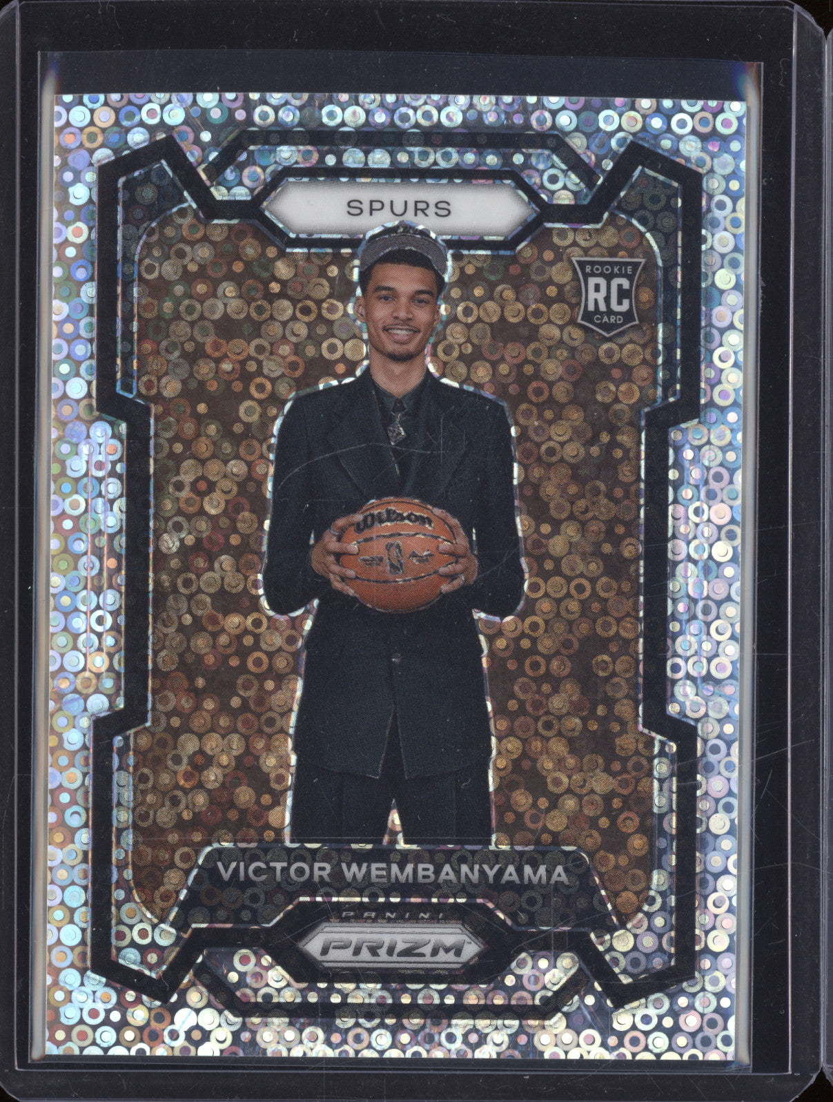 2023-24 Panini Prizm 136 Victor Wembanyama Fast Break RC