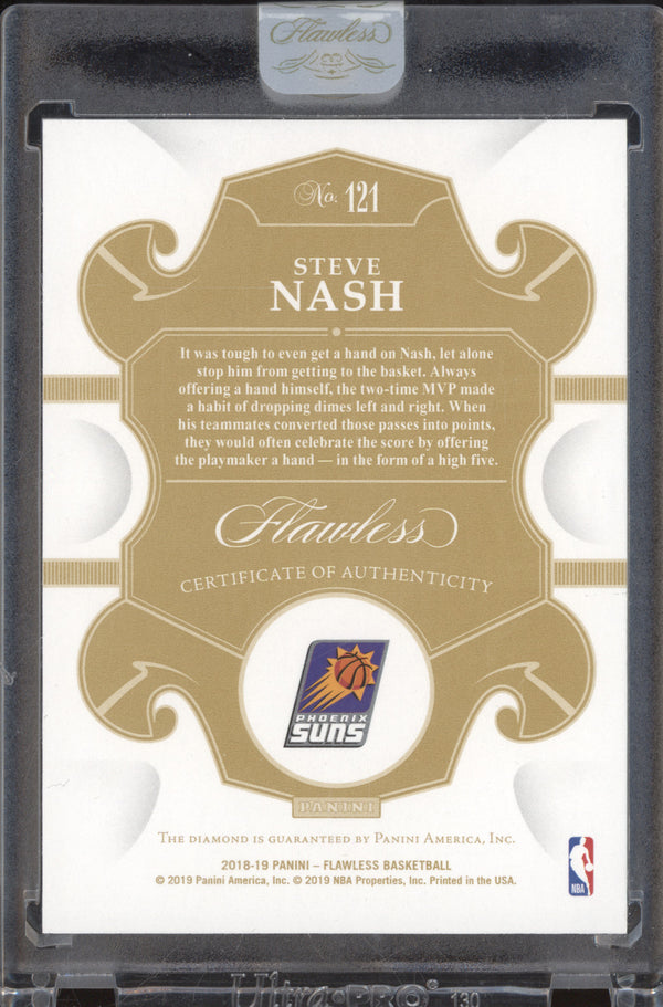 Steve Nash 2018-19 Panini Flawless 121 1/1