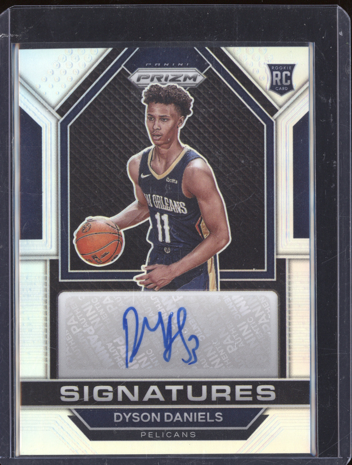 Dyson Daniels 2022-23 Panini Prizm RSI-DYD Auto Silver RC