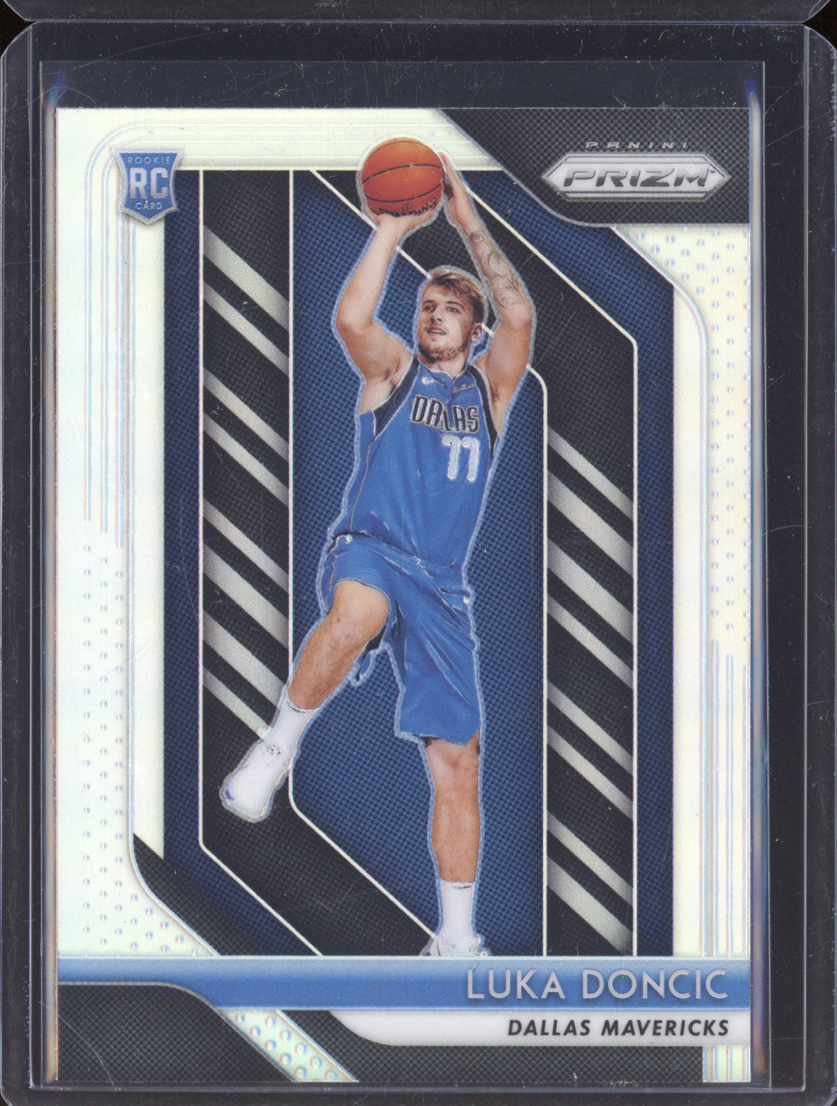 2018-19 Panini Prizm 280 Luka Doncic Silver Prizm RC