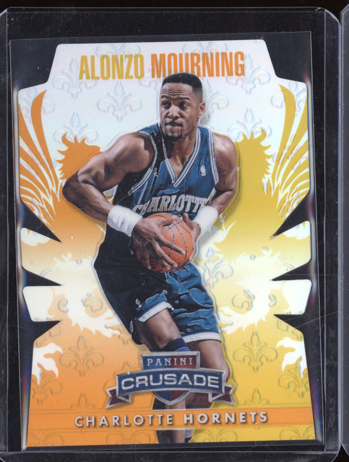 2013-14 Panini Crusade 293 Alonzo Mourning Crusade Die-Cut 45/99